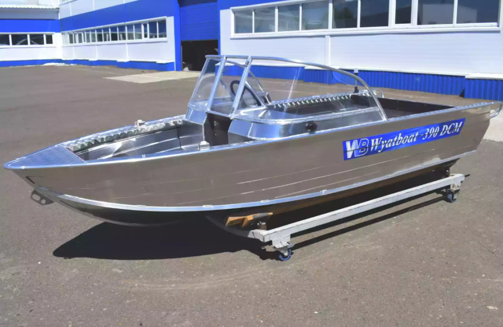 Алюминиевая лодка Wyatboat-390 DCM в Северодвинске