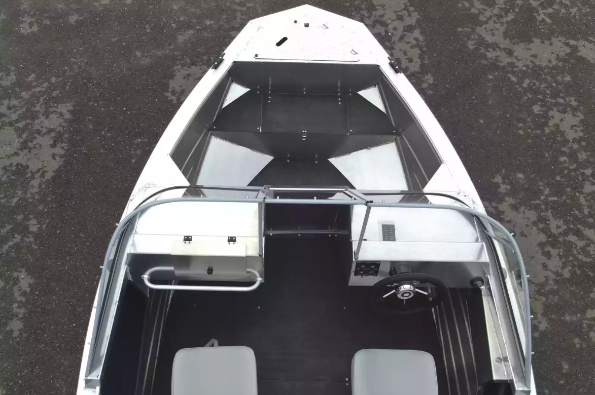 Алюминиевый катер Неман-450 DC NEW без покраски в Северодвинске