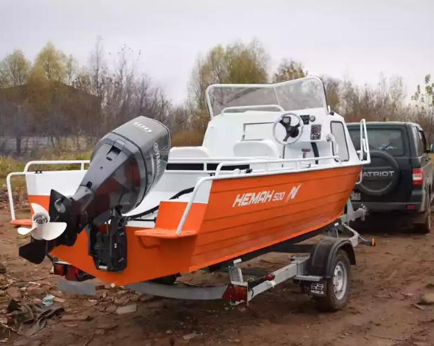 Алюминиевый катер Неман-500 (каютный) в Северодвинске