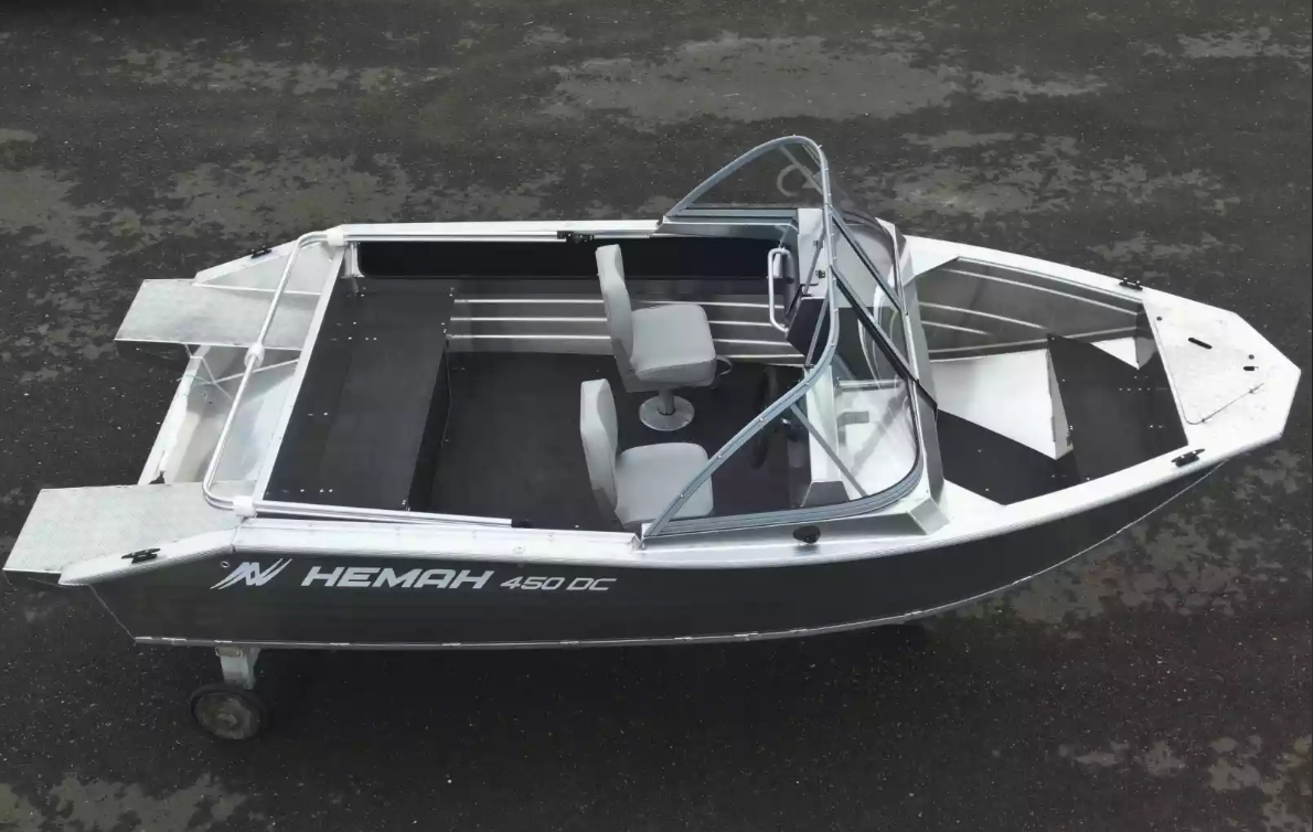 Алюминиевый катер Неман-450 DC NEW без покраски в Северодвинске