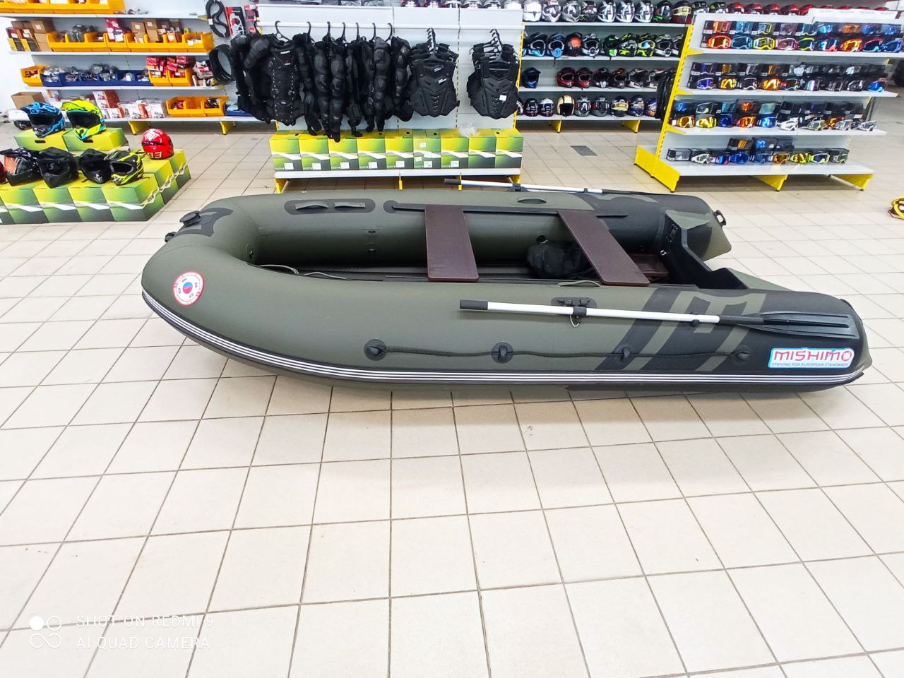 Лодка MISHIMO RIVER JET 390 под водомет в Северодвинске
