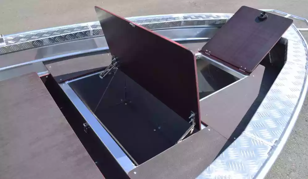 Алюминиевая лодка Wyatboat-390Р Fish в Северодвинске