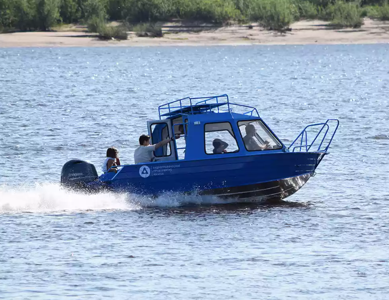 Алюминиевый катер Неман-500 (закрытая рубка) в Северодвинске
