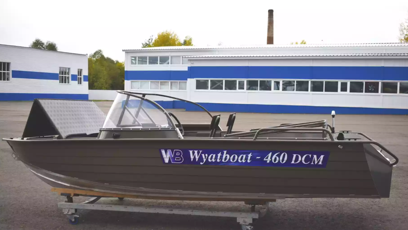 Алюминиевый катер Wyatboat-460 DCM в Северодвинске