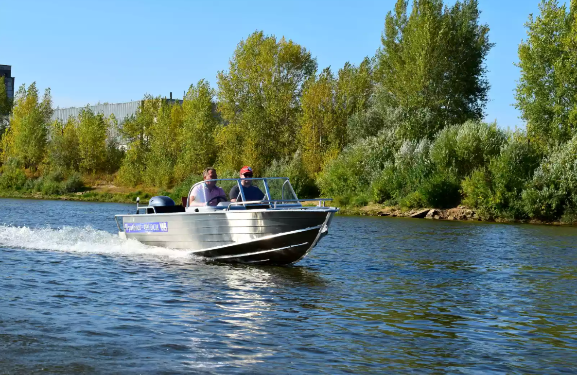 Алюминиевый катер Wyatboat-490 DCM в Северодвинске