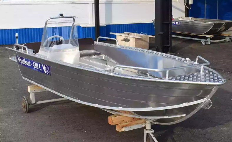 Алюминиевый катер Wyatboat-430 C в Северодвинске