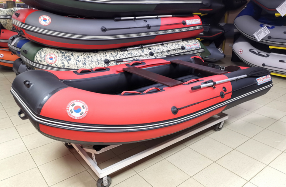 КОМПЛЕКТ Лодка MISHIMO PRO 350 + ЛОДОЧНЫЙ МОТОР MARLIN MP 9.9 (20) AMHS PRO в Северодвинске