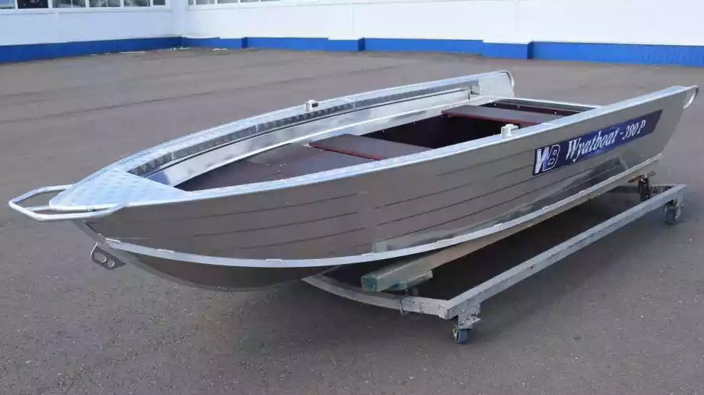 Алюминиевая лодка Wyatboat-390Р Fish в Северодвинске