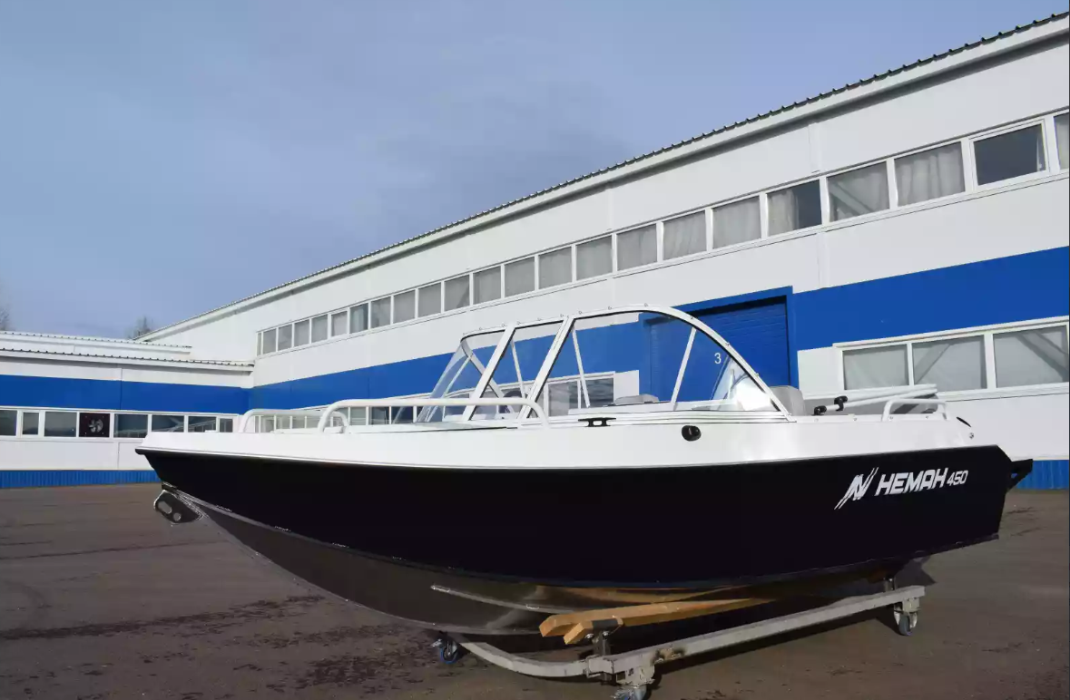 Алюминиевый катер Неман-450 в Северодвинске