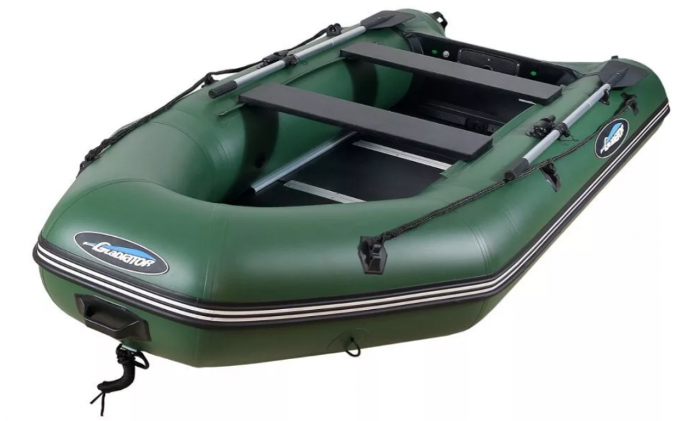 МОТОРНО-ГРЕБНАЯ ЛОДКА ПВХ GLADIATOR А 340 ТК С ФАНЕРНЫМ ПОЛОМ в Северодвинске