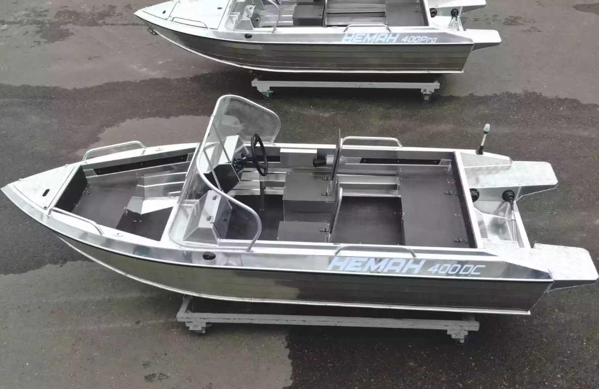 Алюминиевый катер Neman-400 DC в Северодвинске