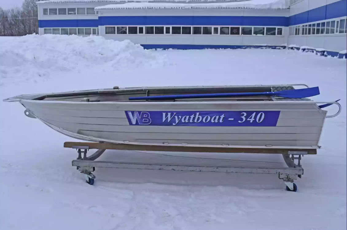 Алюминиевая лодка Wyatboat-340 Р в Северодвинске
