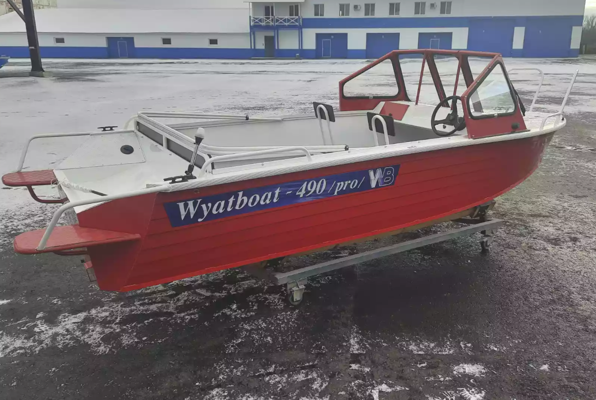 Алюминиевый катер Wyatboat-490 DCM Pro в Северодвинске