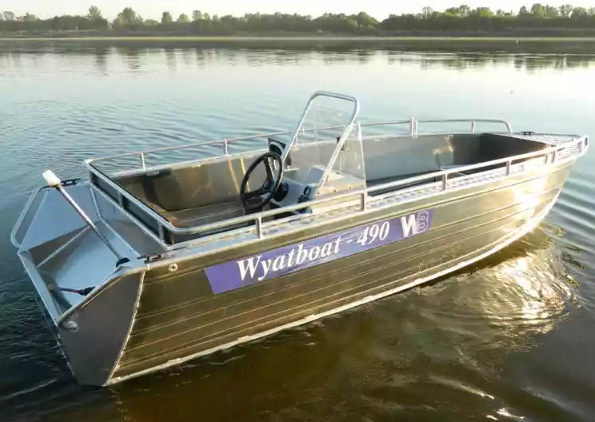 Алюминиевый катер Wyatboat-490 C в Северодвинске