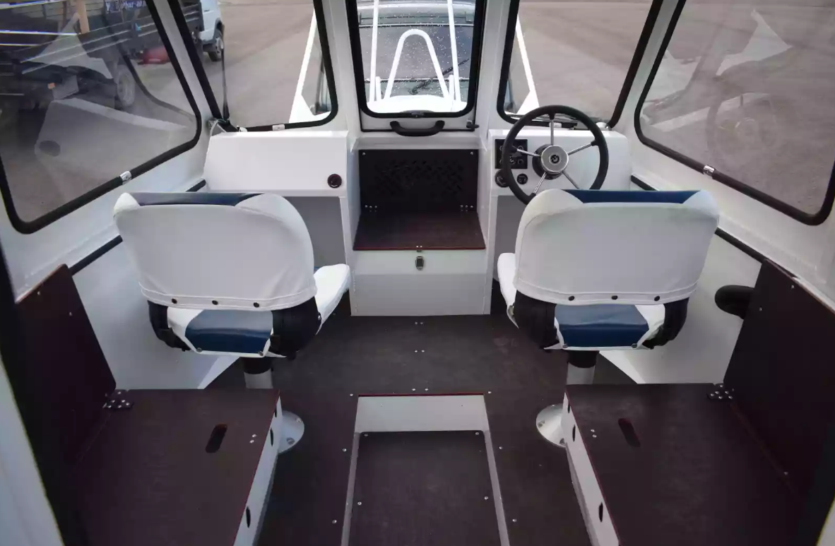 Алюминиевый катер Неман-500 (закрытая рубка) в Северодвинске