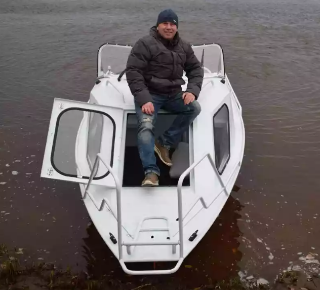 Алюминиевый катер Неман-500 (каютный) в Северодвинске