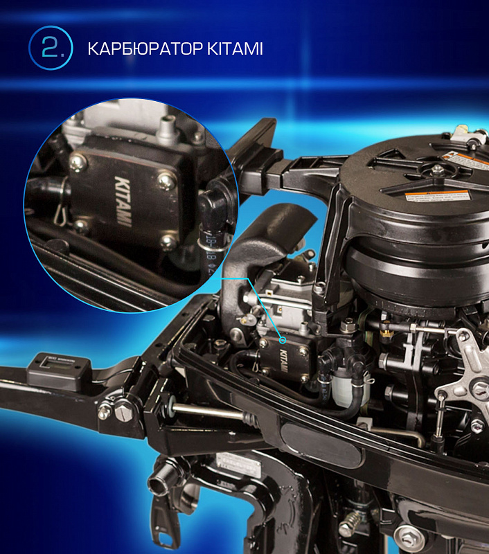 Лодочный мотор MARLIN PROLINE MP 9.9(20) AMHL FORCE в Северодвинске