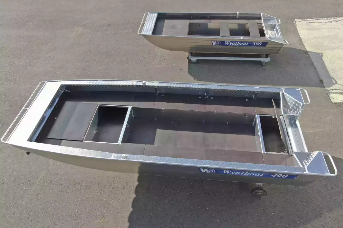 Алюминиевая лодка Wyatboat-490 Jonboat в Северодвинске