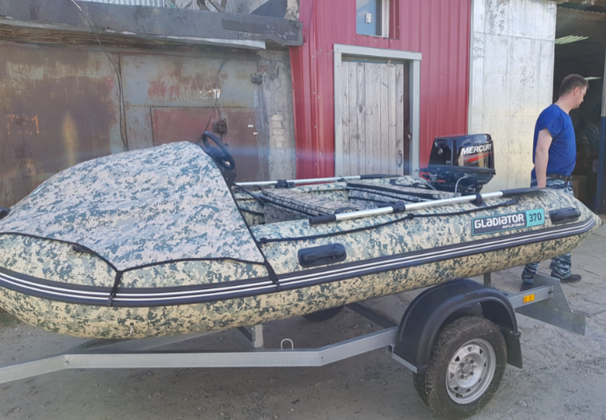 НАДУВНАЯ ЛОДКА GLADIATOR C370AL в Северодвинске