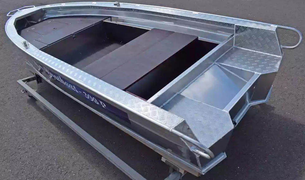Алюминиевая лодка Wyatboat-390Р Fish в Северодвинске