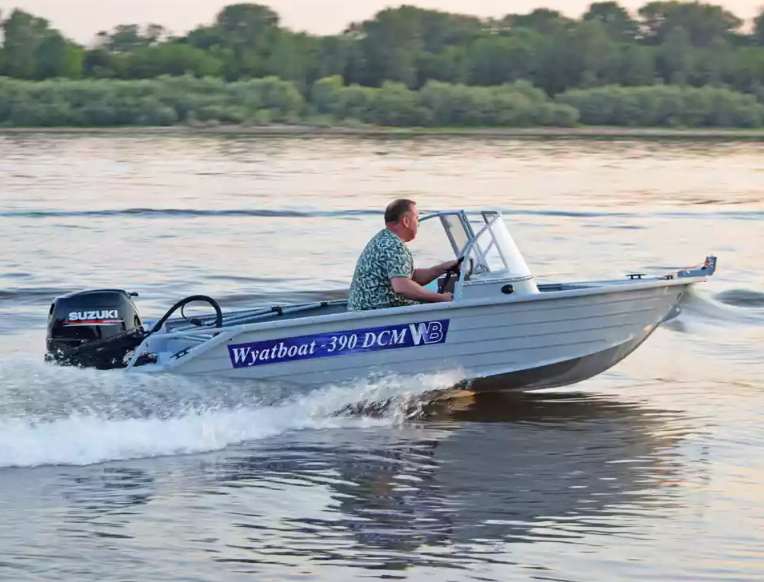 Алюминиевый катер Wyatboat-390 DCM в Северодвинске