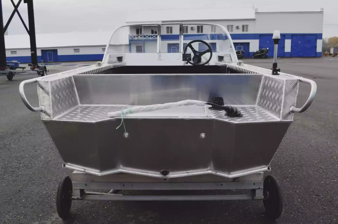 Алюминиевая лодка Wyatboat-390 Pro в Северодвинске