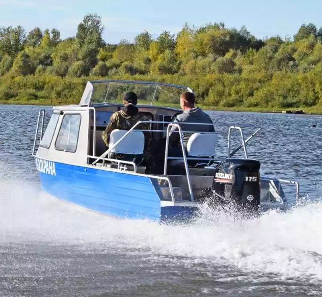 Алюминиевый катер Неман 550 с каютой в Северодвинске