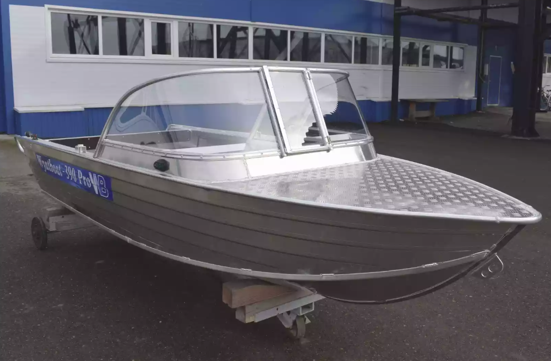 Алюминиевая лодка Wyatboat-390 Pro в Северодвинске