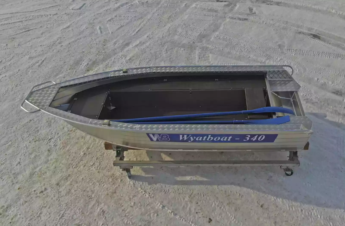 Алюминиевая лодка Wyatboat-340 РМ в Северодвинске