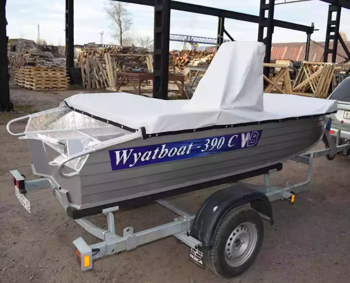 Алюминиевый катер Wyatboat-390 C в Северодвинске