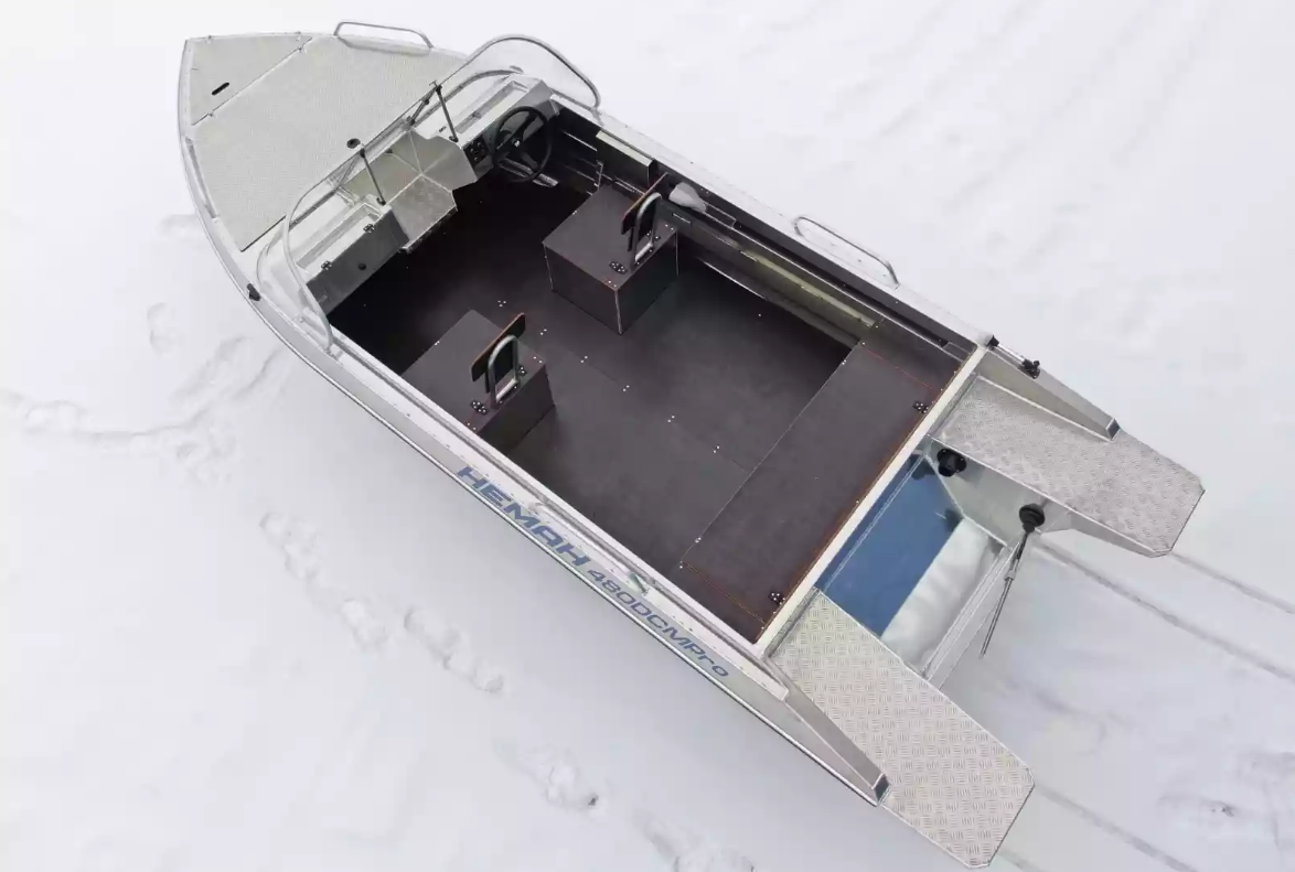 Алюминиевый катер Neman-480 DCM PRO в Северодвинске