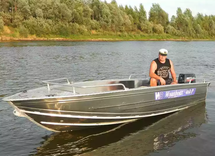 Алюминиевая лодка Wyatboat-460 P в Северодвинске