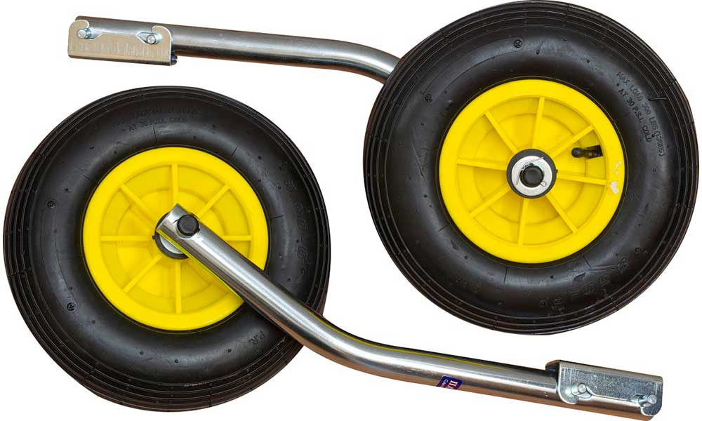 Транцевые колеса 330 мм модульные удлиненные в Северодвинске