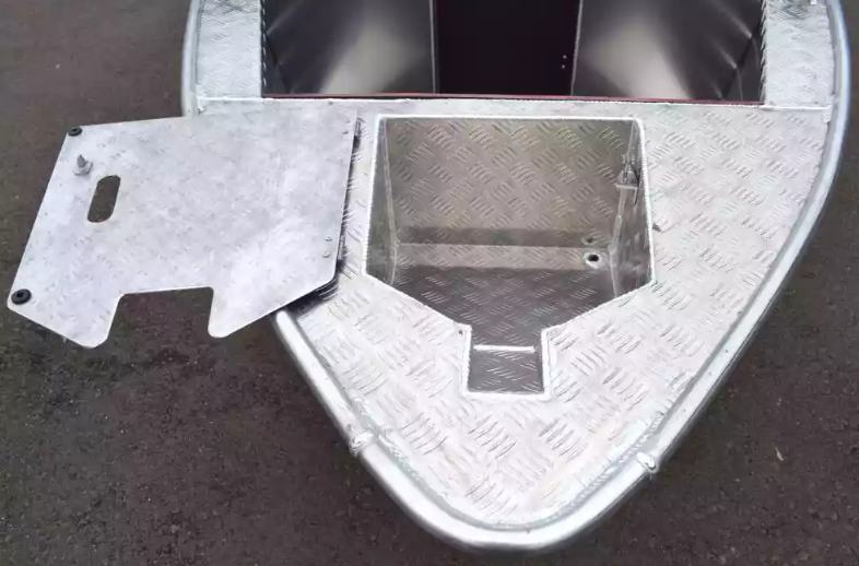 Алюминиевый катер Wyatboat-390 DCM Увеличенный борт в Северодвинске