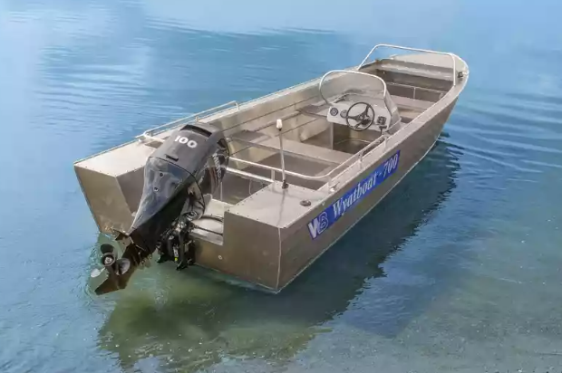 Алюминиевый катер Wyatboat-700 в Северодвинске