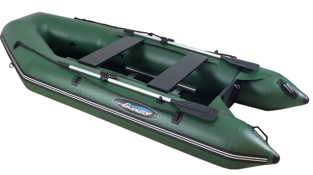 МОТОРНО-ГРЕБНАЯ ЛОДКА ПВХ GLADIATOR A 280 ТК С ФАНЕРНЫМ ДНОМ в Северодвинске