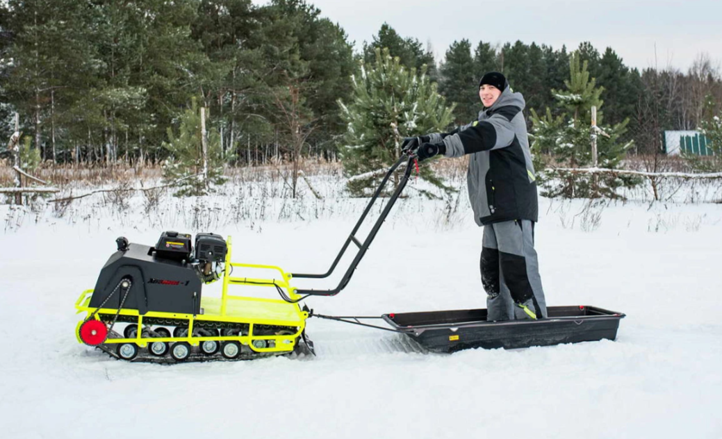 Мотобуксировщик Бурлак ХОЗЯИН-1 (капот ткань) в Северодвинске