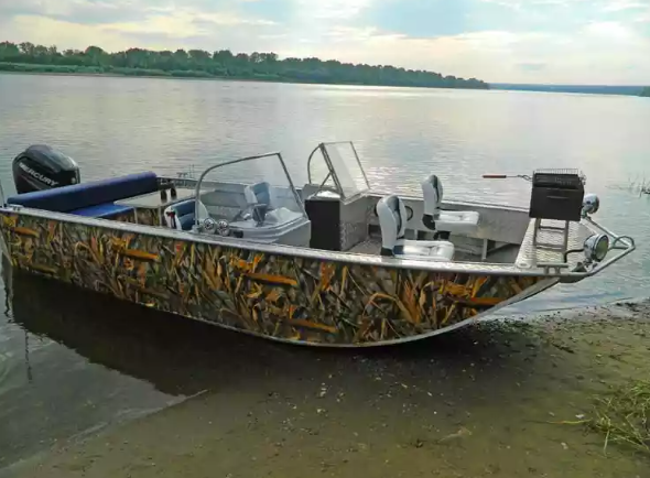 Алюминиевый катер Wyatboat-660 в Северодвинске