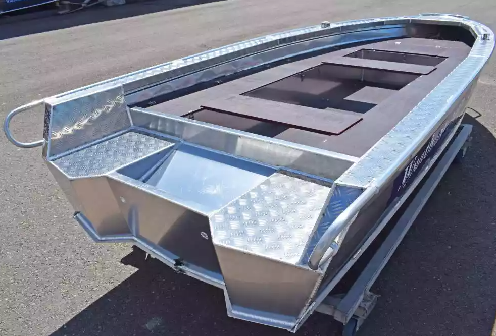 Алюминиевая лодка Wyatboat-390РМ в Северодвинске