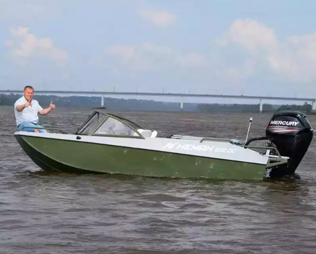 Алюминиевый катер Неман 500 DC водомёт в Северодвинске