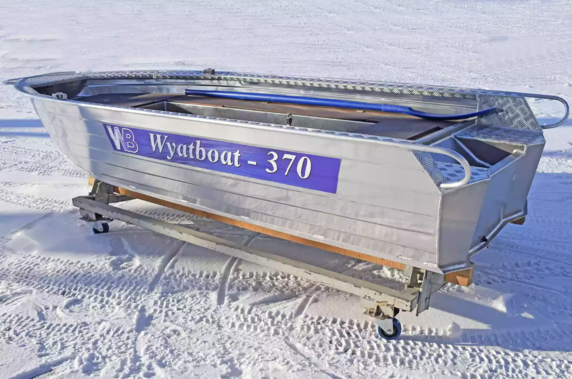 Алюминиевая лодка Wyatboat-370 РМ в Северодвинске