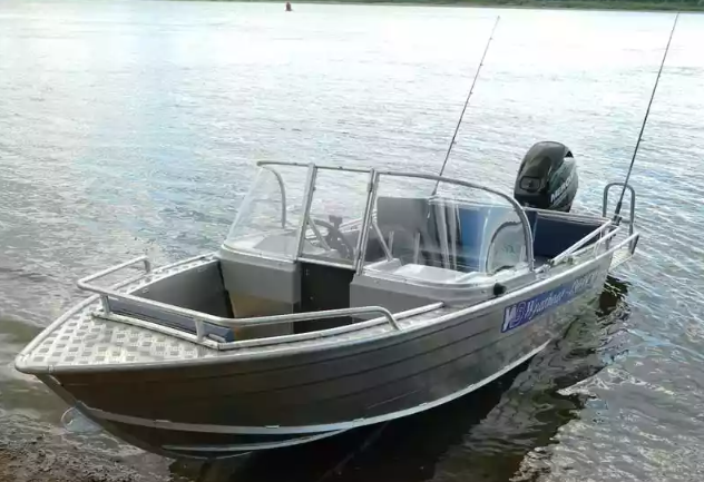 Алюминиевый катер Wyatboat-430T DCM Трансформер в Северодвинске