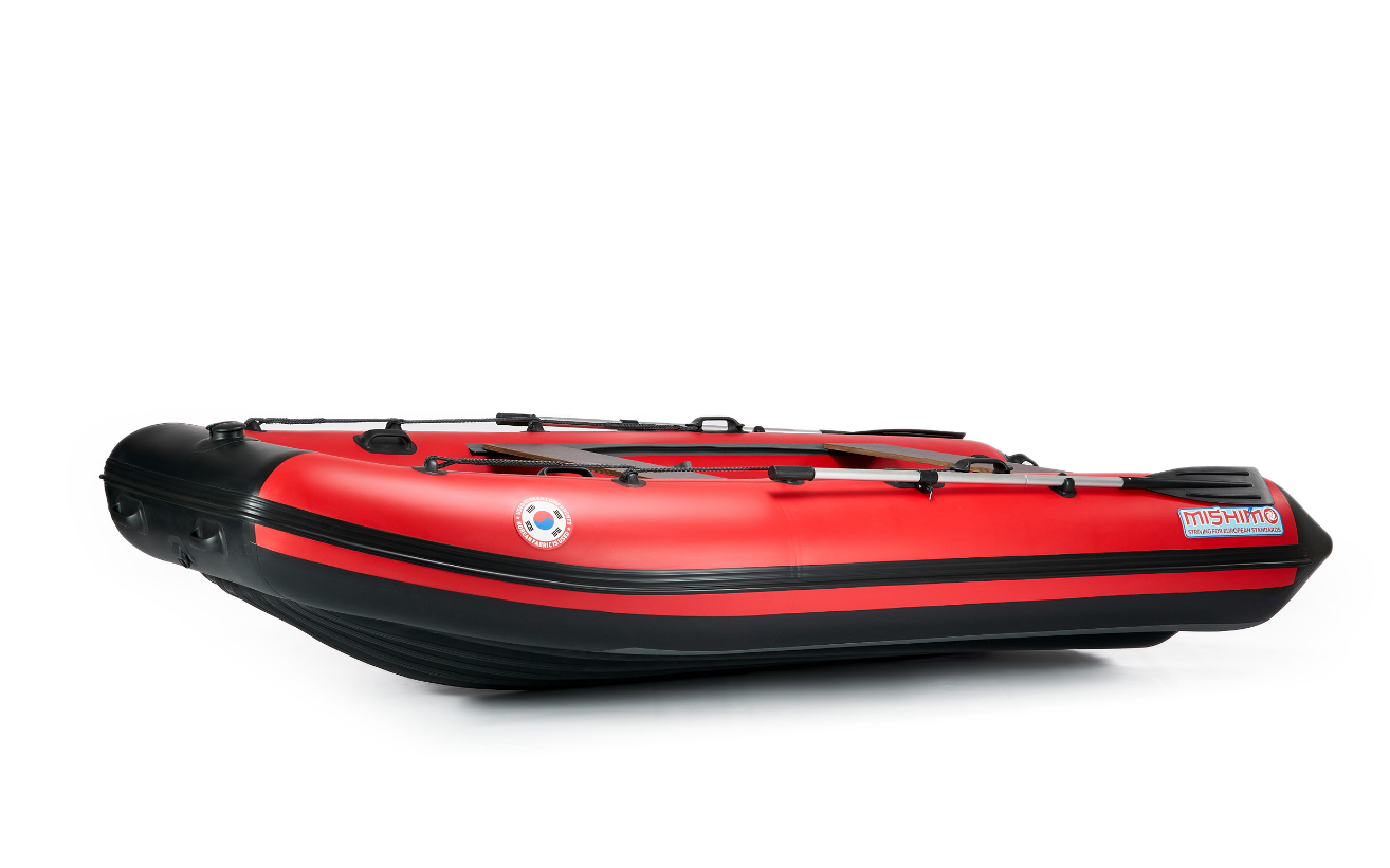 КОМПЛЕКТ ЛОДКА MISHIMO RAPID 380 PRO+ ЛОДОЧНЫЙ МОТОР MARLIN MP 9.9 (20) AMHS PROLINE FORCE в Северодвинске