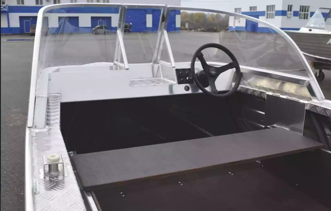 Алюминиевая лодка Wyatboat-390 Pro в Северодвинске