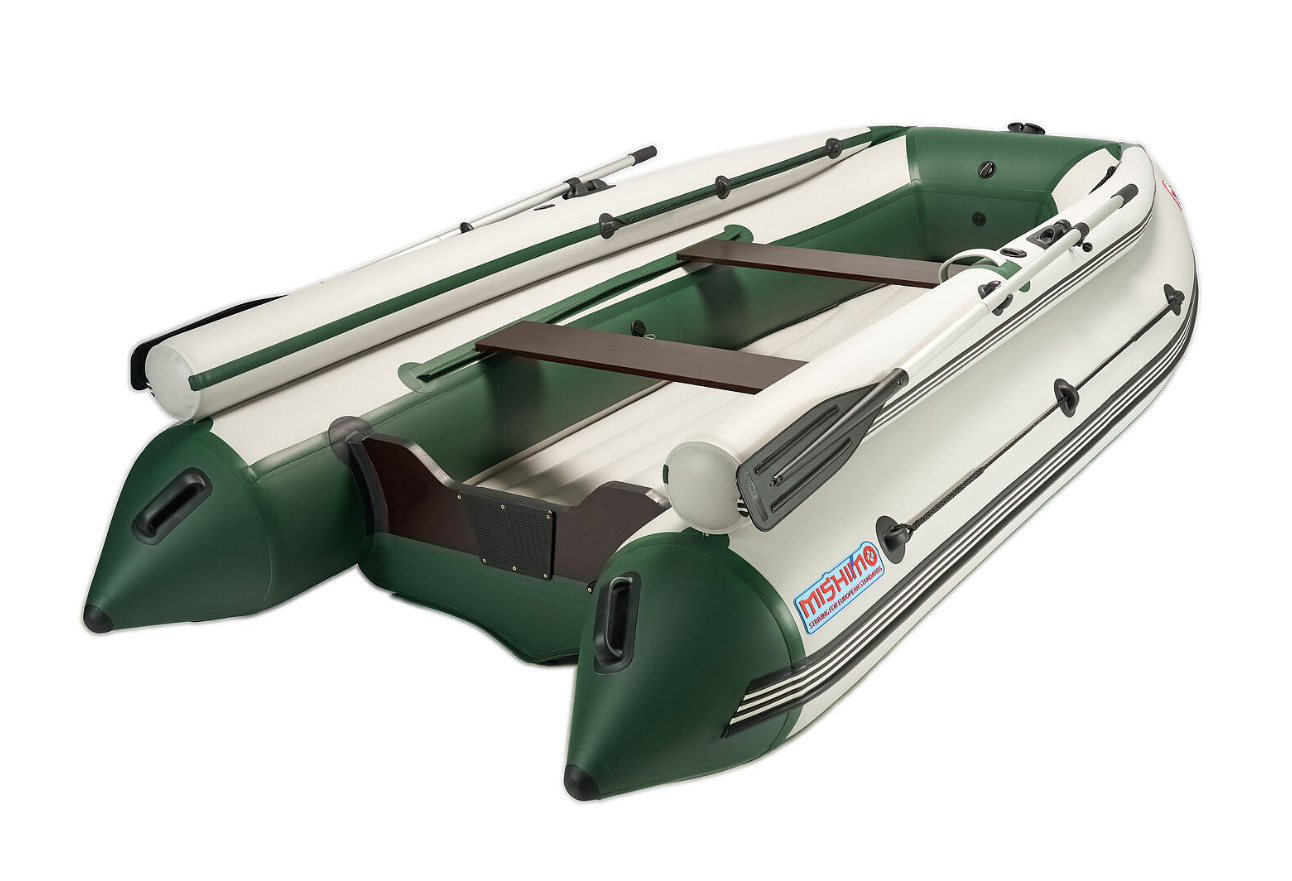 КОМПЛЕКТ ЛОДКА MISHIMO FAMILY LITE 370 + МОТОР MARLIN MP 9.9 AMHS PROLINE FORCE в Северодвинске