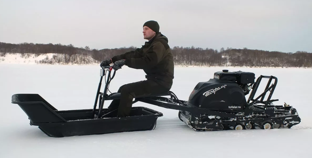 Мотобуксировщик Тофалар 500 с модулем Толкач в Северодвинске