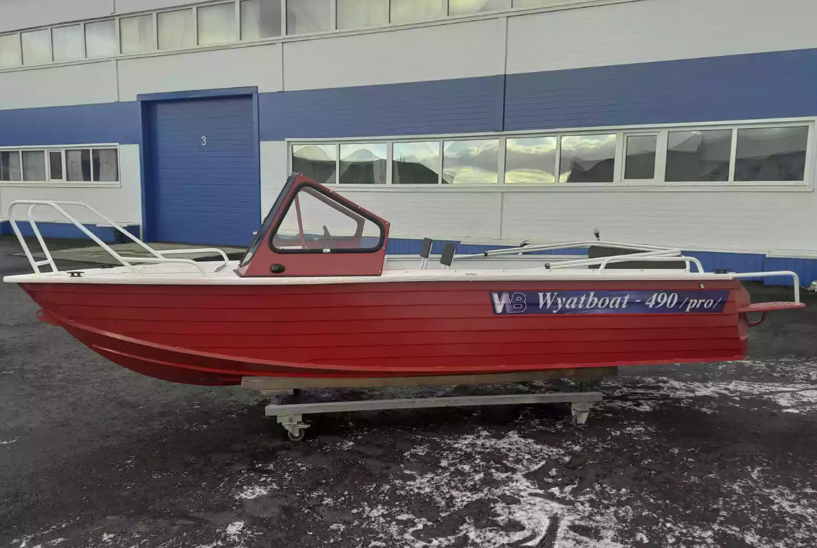 Алюминиевый катер Wyatboat-490 DCM Pro в Северодвинске