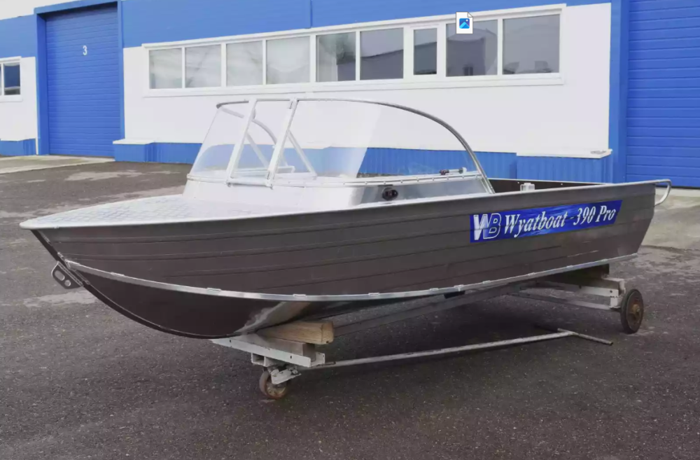 Алюминиевый катер Wyatboat-390 Pro в Северодвинске
