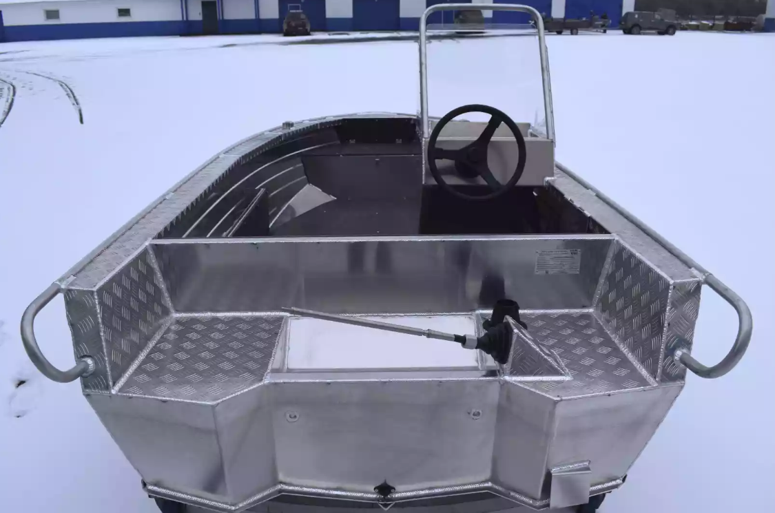 Алюминиевая лодка Wyatboat-390 C в Северодвинске