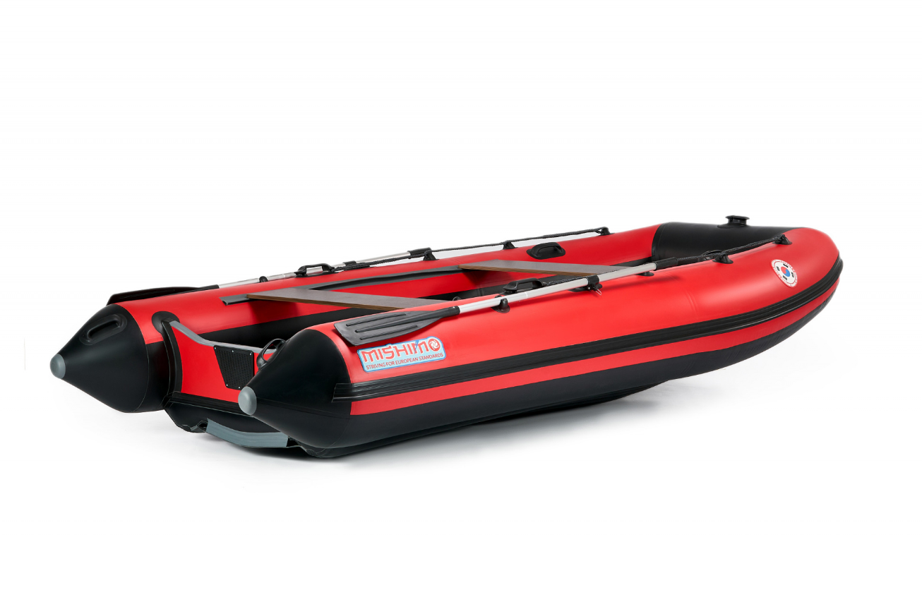 КОМПЛЕКТ ЛОДКА MISHIMO RAPID 360 PRO + ЛОДОЧНЫЙ МОТОР MARLIN PROLINE MP 9.9 (15) AMHS в Северодвинске